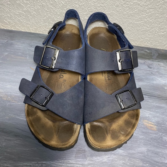 BETULA BY BIRKENSTOCK NAVY SANDAL 37 - Picture 5 of 9